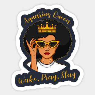 Pride Latina Afro Queen hispanic columbian gift idea present Sticker